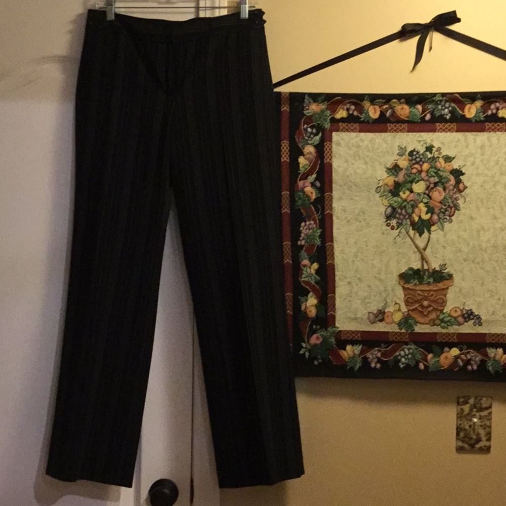 Ann Taylor Lindsay striped pants. Size 6. NWT.
